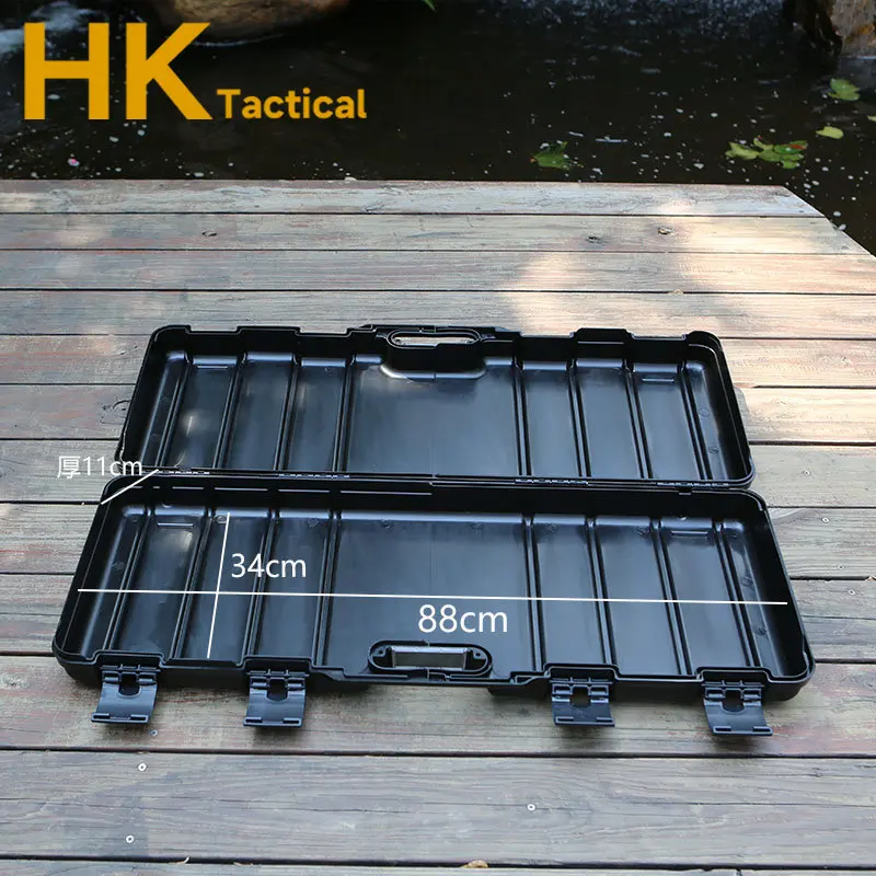 Outdoor Weapon Special Toolbox Wear-resistant Hard Case with Sponge Inside Waterproof Moisture-proof Equipment Plastic Long Box