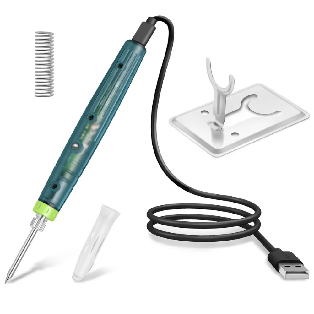 Mini 5V USB Solder Iron Portable Electric Welding Pen Tool Designed For Electronic Repair Workshop DIY Maintenance Kit