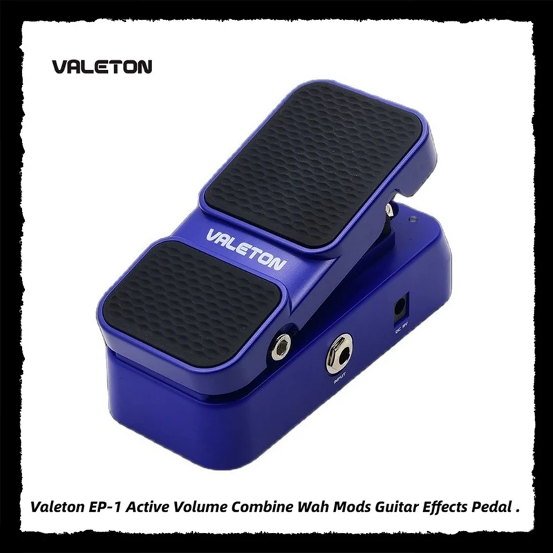 

Valeton EP-1 Active Volume Combine Wah Mods Guitar Effects Pedal 2 Performance 2 in 1 Foot Switch