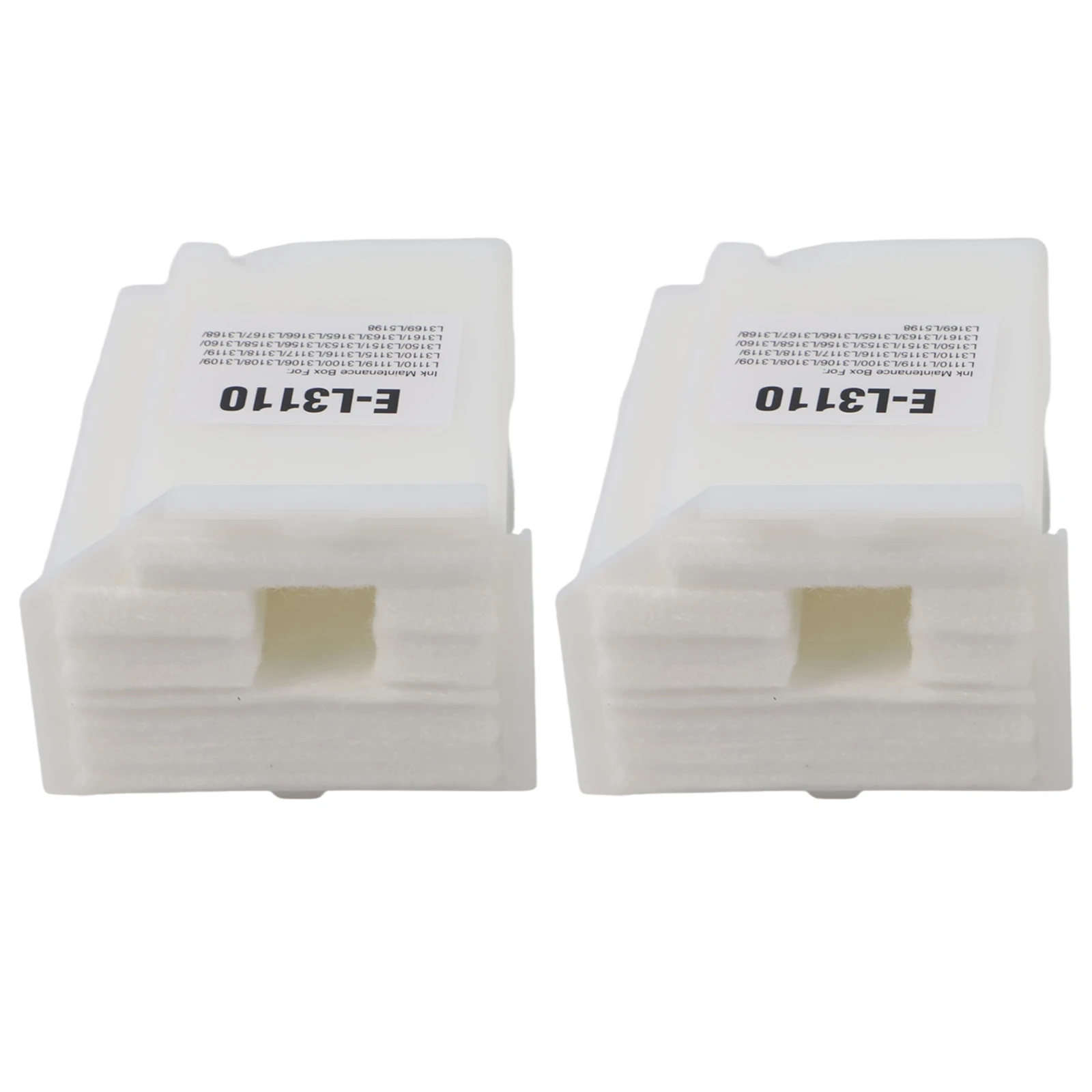 2pcs Printer Waste Ink Sponge Maintenance Box Replacement for ET2810 ET2812 ET2814 ET2803 ET2715 ET2720 Printer Models
