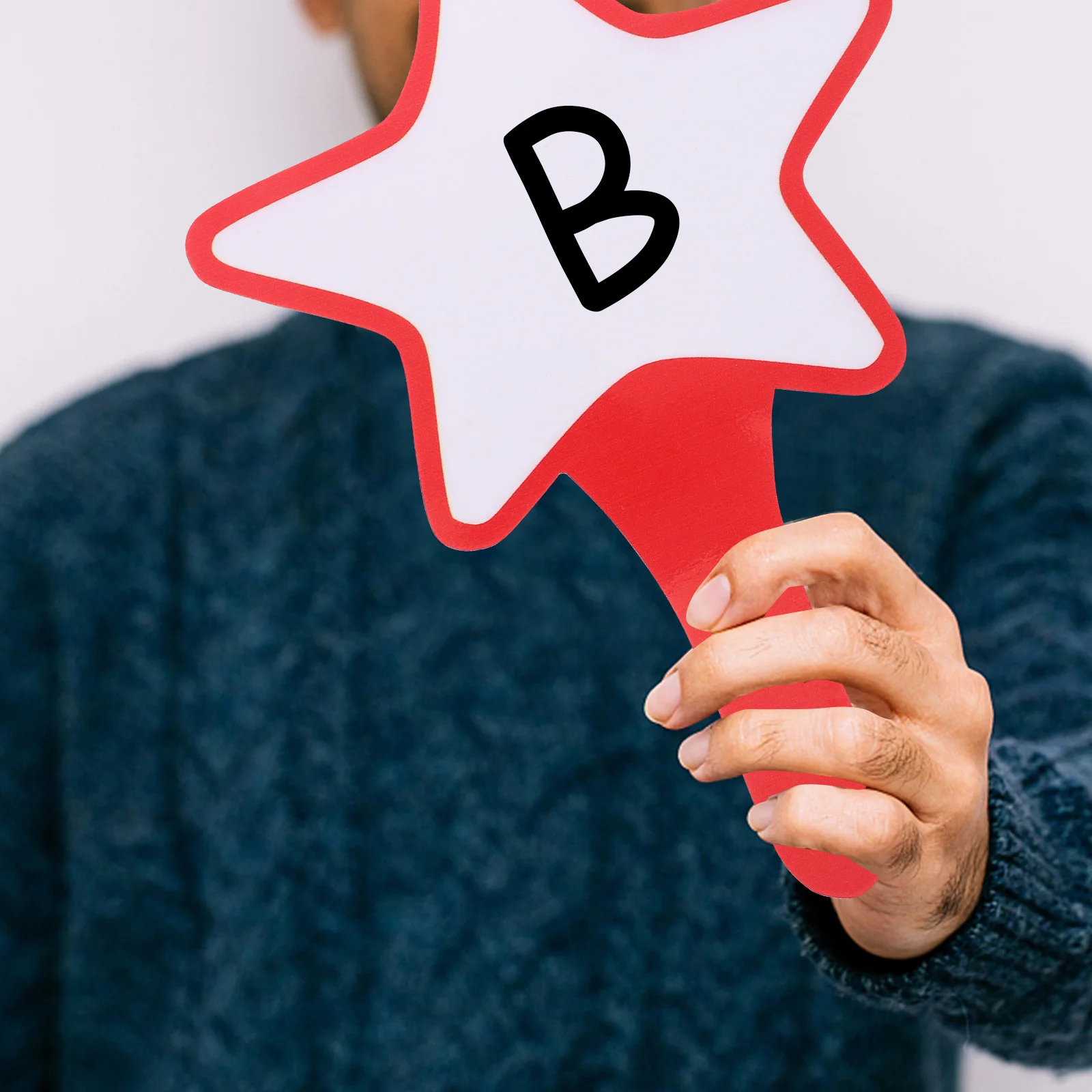 2 Pcs Handheld Score Board Paddle Whiteboard Practical Boards Erasable Scoreboard Dry Erase Reusable Writing