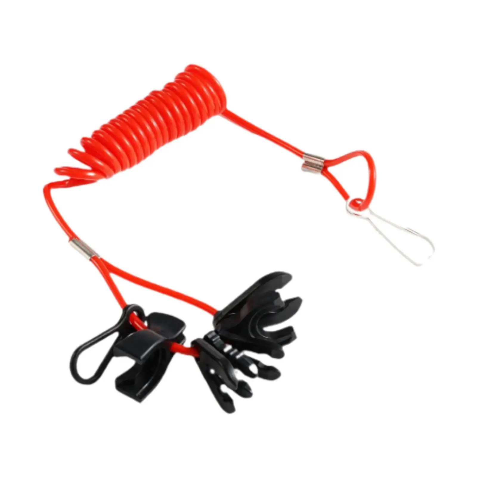 

Kill Stop Switch Tether for Outboard Engine Motor Lightweight Sturdy with 7 Keys Emergency Kill Switch Lanyard for Yamaha