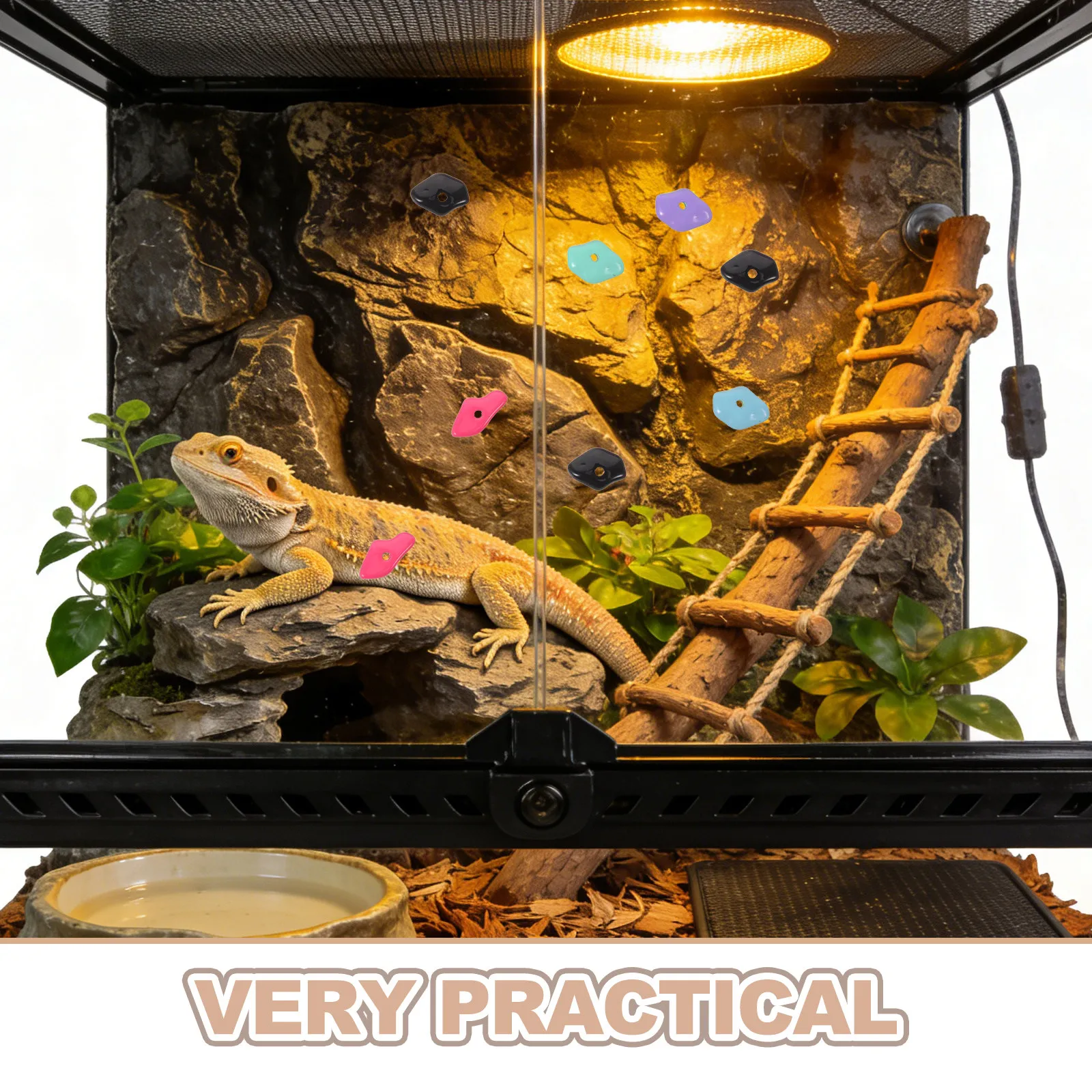 50 Pcs Climbing Wall Accessori - Jewelry Making For Kids recension och pris