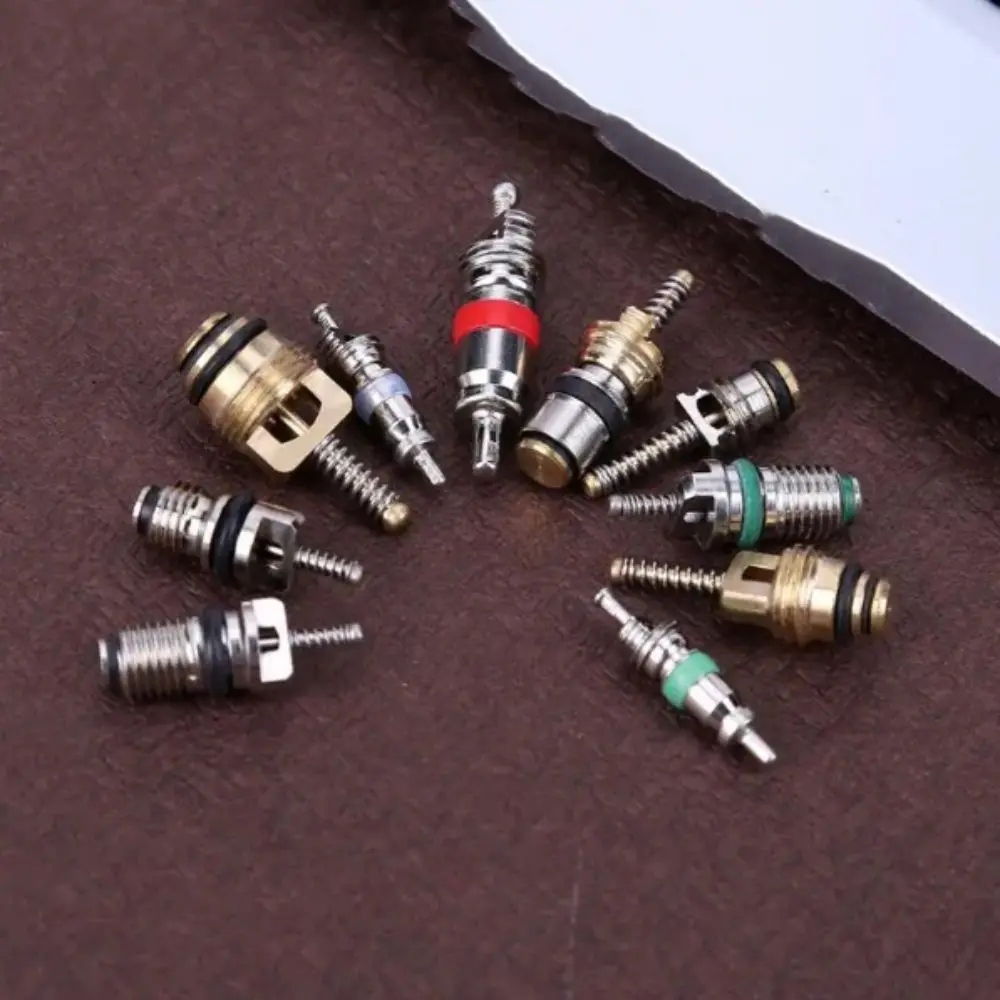 Kit Assortment Kit A/C Core Valves 102Pcs/box Auto Accessories Valve Core Assortment Set Core Valves Kit Automotive Use