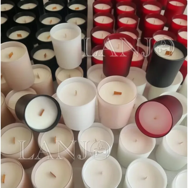 Home decoration gift box scented candle gift set custom-made own brand aromatherapy luxury glass jar