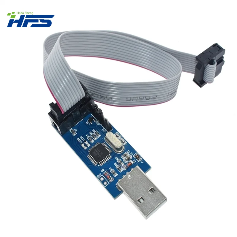 official USBASP USBISP AVR Programmer USB ISP USB ASP ATMEGA8 ATMEGA128 Support Win7 64