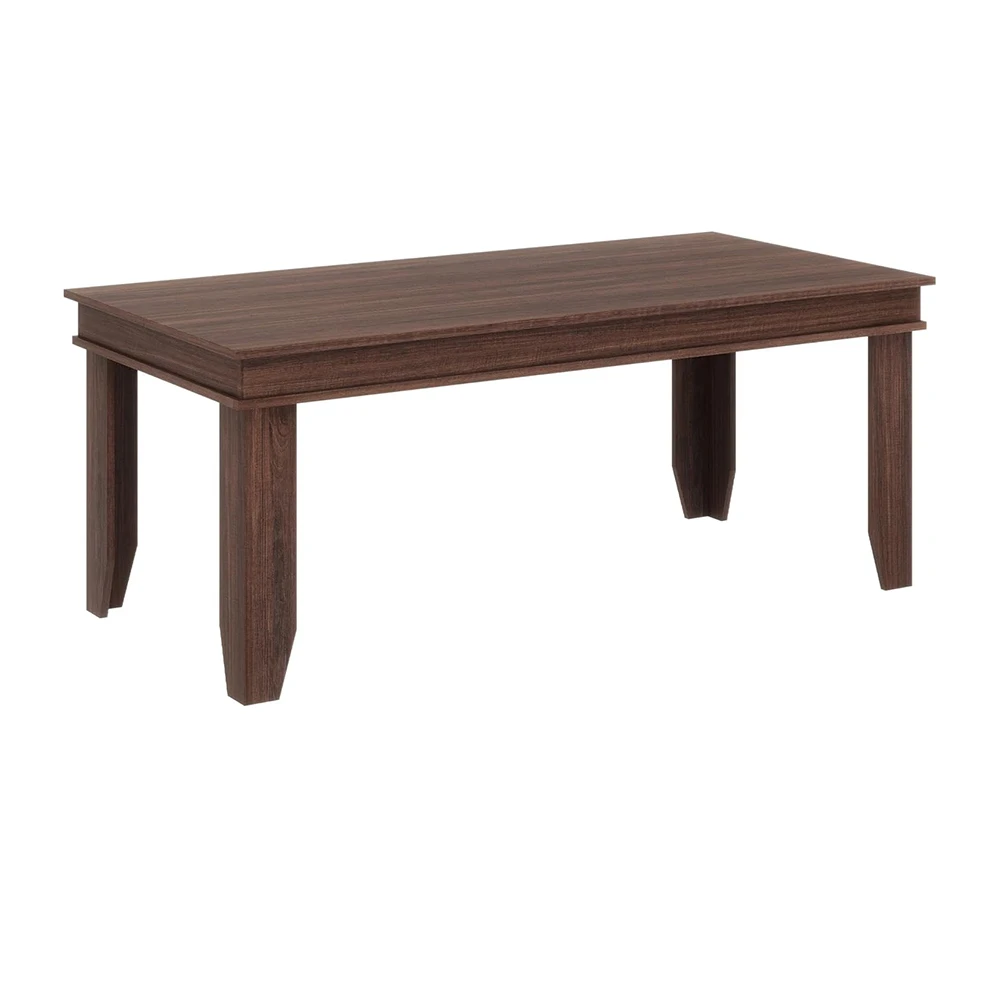 70 Inch Farmhouse Dining Table for 4-6 People, Large Wood Rectangle Kitchen Table, Dinner Table for Kitchen Dining Room