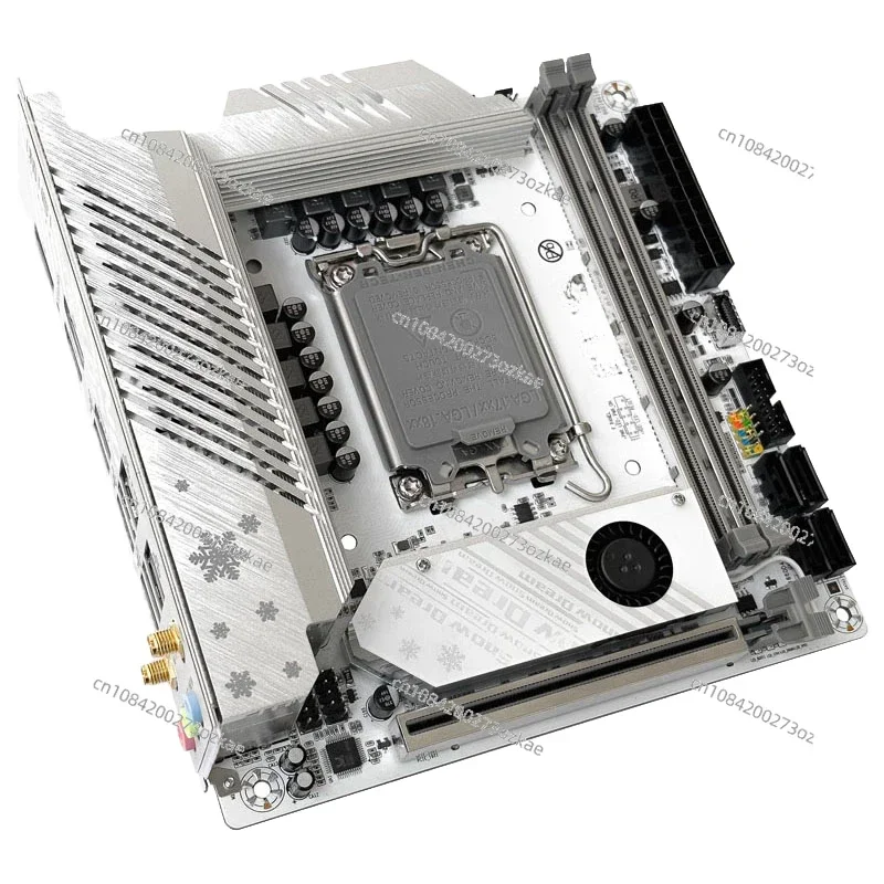 B760i Mainboard 13 Generation 1700 Pin CPU Mini ITX Desktop M2 Computer WiFi Version 12 Generation H610i