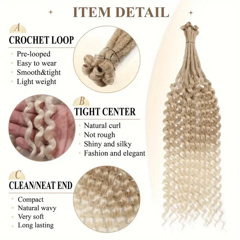 synthetic-braiding-hair-10-strands-pre-looped-curly-ends-crochet-dreadlocks-fluffy-wig-anime-cosplay-party-long-wavy-extensions