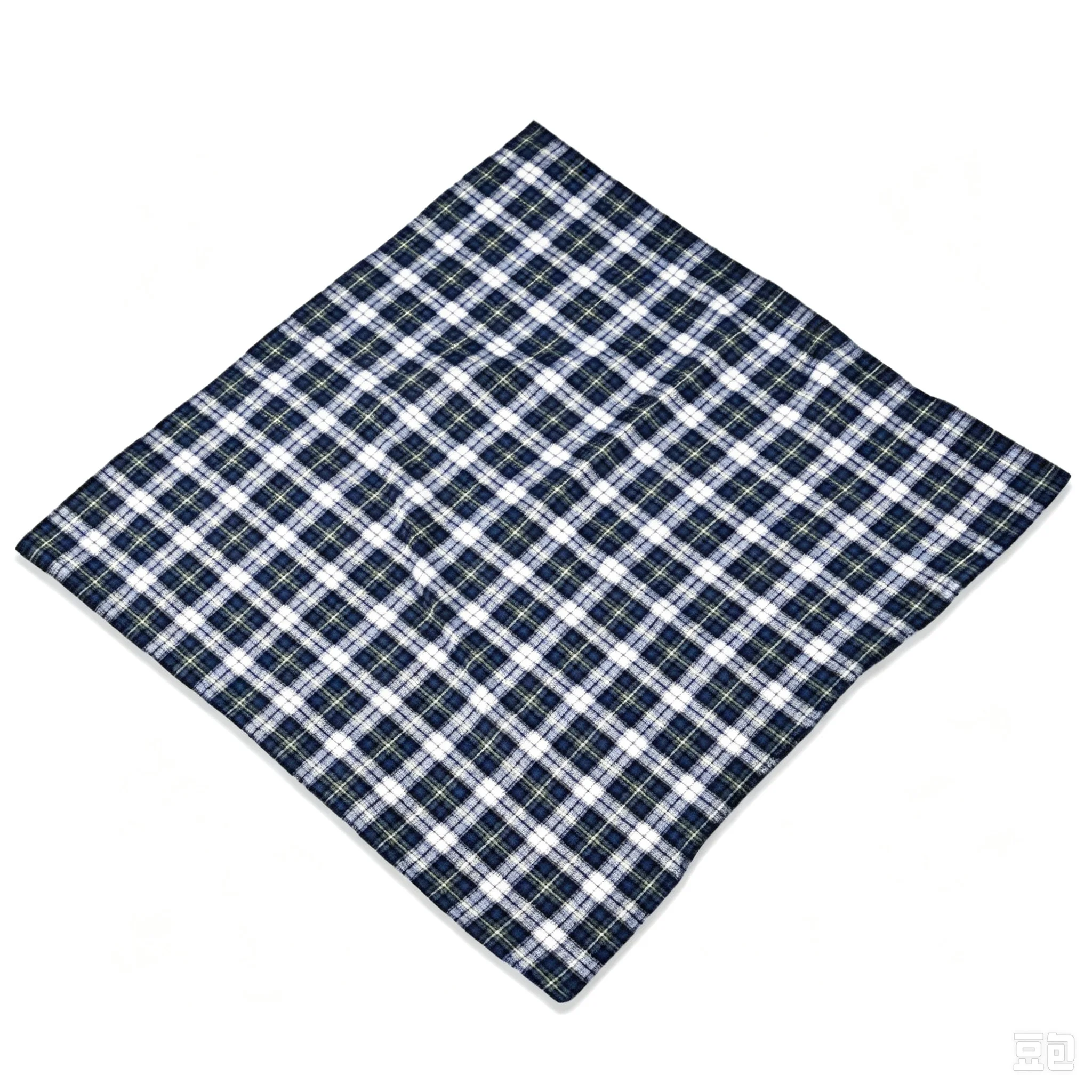 Unisex Pure Cotton Handkerchiefs Cotton Yarn-Dyed Handkerchiefs  Wedding Towel  Men and Women Souvenir Supplies Party Table Mats