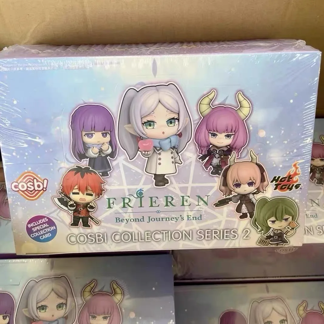 Original Hot Toys Cosbi Collection Frieren Beyond Journey's End Serie 2 Blind Box Himmel Fern Anime-Figur Ornament Geschenke Spielzeug