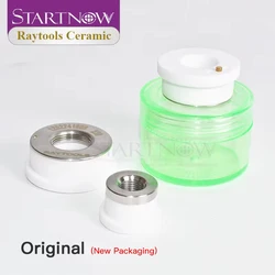 Startnow-Soporte de boquilla de cabezal láser, piezas de repuesto para máquina cortadora de fibra, D32mm, cerámica láser Original, Raytools