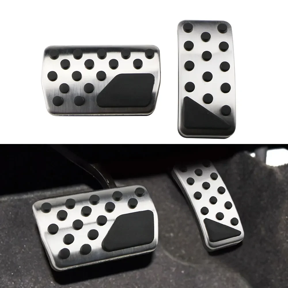 

Car Styling Pedals for Jeep Compass MP 2017 2018 2019 2020 2021 2022 Gas Brake Stainless Steel Non-slip Rest Foot Pedal Cover AT