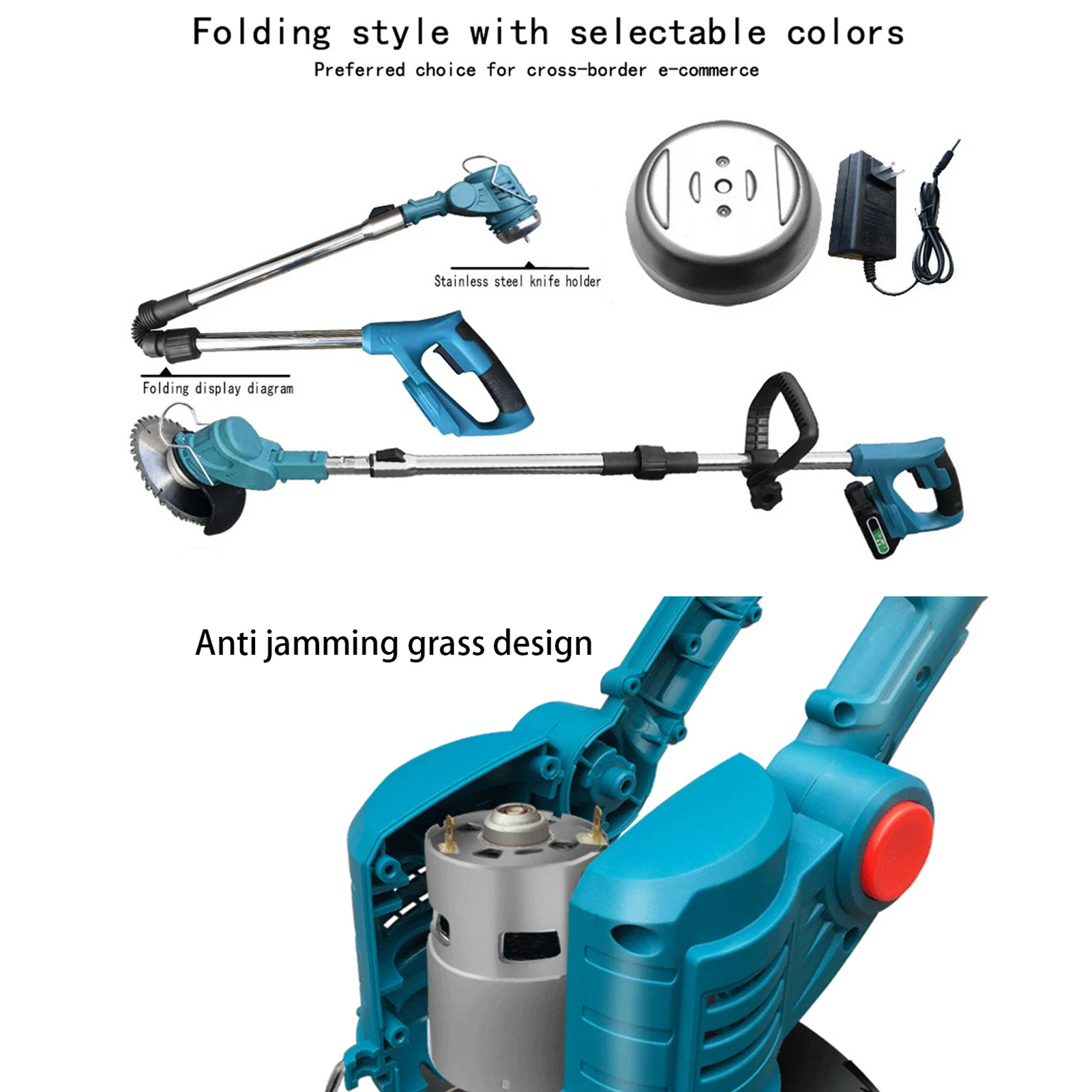 Cesoie da potatura per motoseghe portatili ricaricabili per motoseghe elettriche a batteria per il taglio dell'albero del legno
