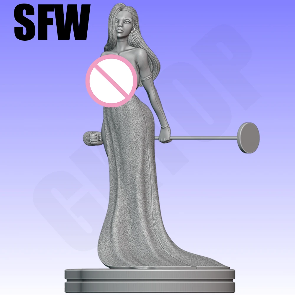 1/24 Scale NSFW Jessica Rabbit Lady Sexy Girl Resin Figure Model Kit Unassembled Unpainted DIY Collectible Miniature Hobby Toys