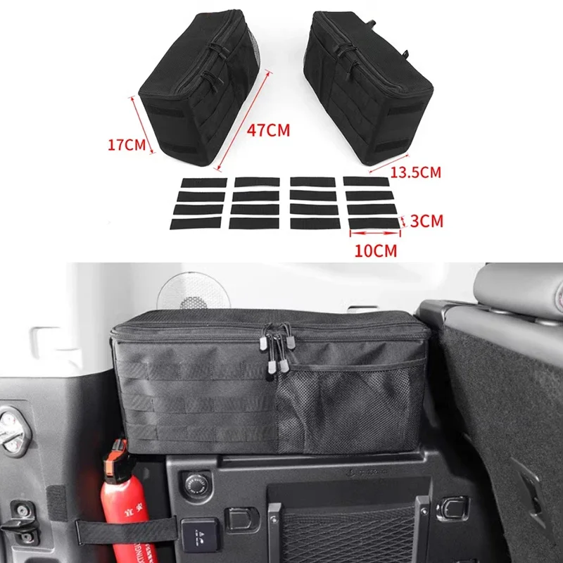 

Fit for Chery JETOUR Traveler T2 2023-2024 High Quality Modified Car Tailgate Both Sides Storage Bags Car Interior Accessories