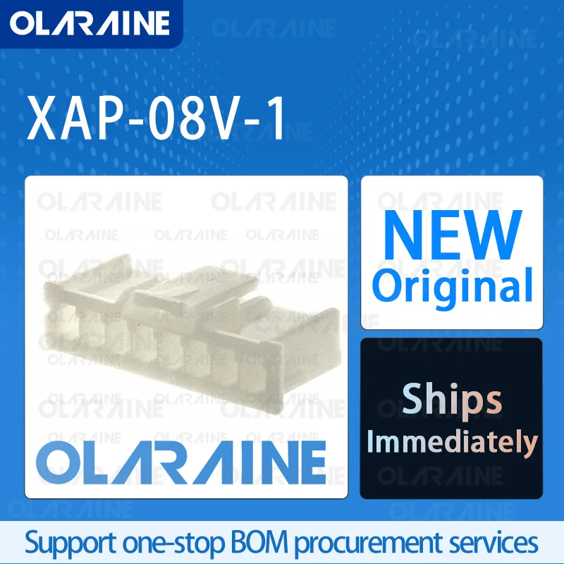 

50/200/500Pcs XAP-08V-1 100% brand new and original IC chip Connector headers and wire housings 3 A