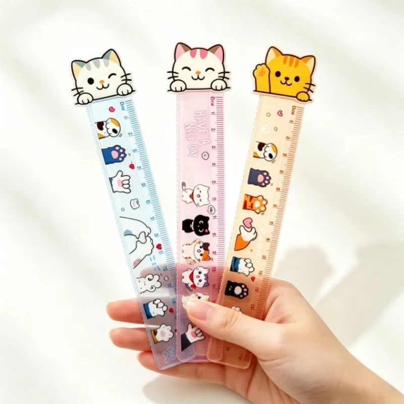 36pcs-lot-cartoon-cat-regle-mignon-signet-outil-de-dessin-de-mesure-cadeau-promotionnel-fournitures-scolaires