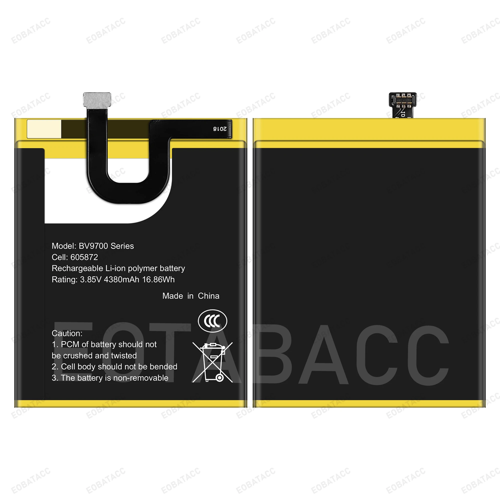 2025 Years New 100% Original Battery For Blackview BV9700 /BV9700 Pro Replacement Phone Bateria+Free Tools