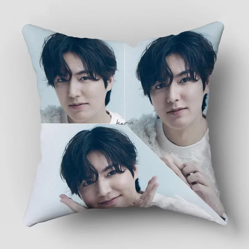 غطاء وسادة بسحّاب ، غطاء وسادة بسحّاب غير مرئي ، غطاء مزخرف ، للمنزل ، موديل minho ، 45x45 ، لي