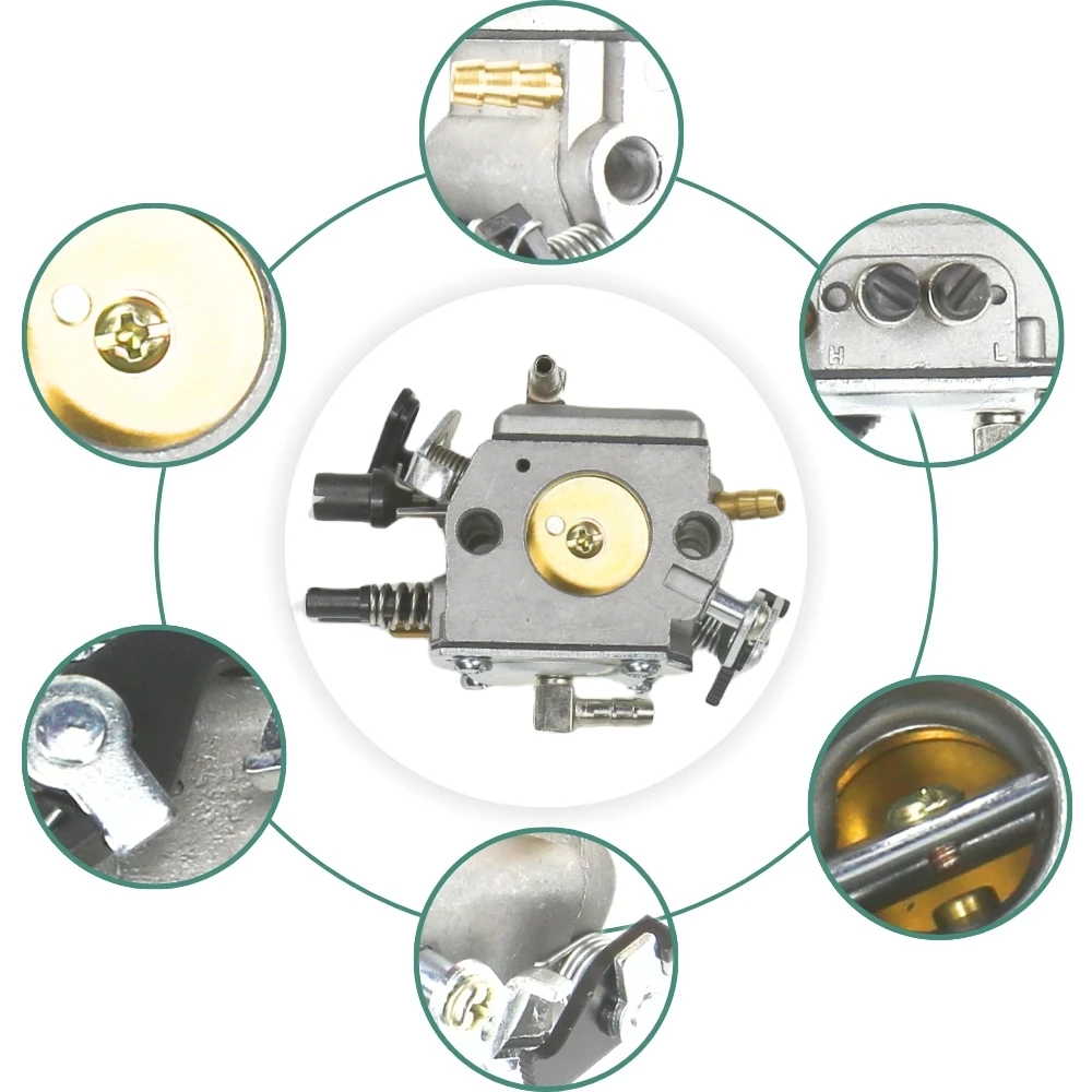 المكربن لـ Emak OLEO MAC 947 952 GS520 EFCO 147 152 GS520 OLEO-MAC يستبدل قطع غيار المنشار C3-E8 C3-E9 carb