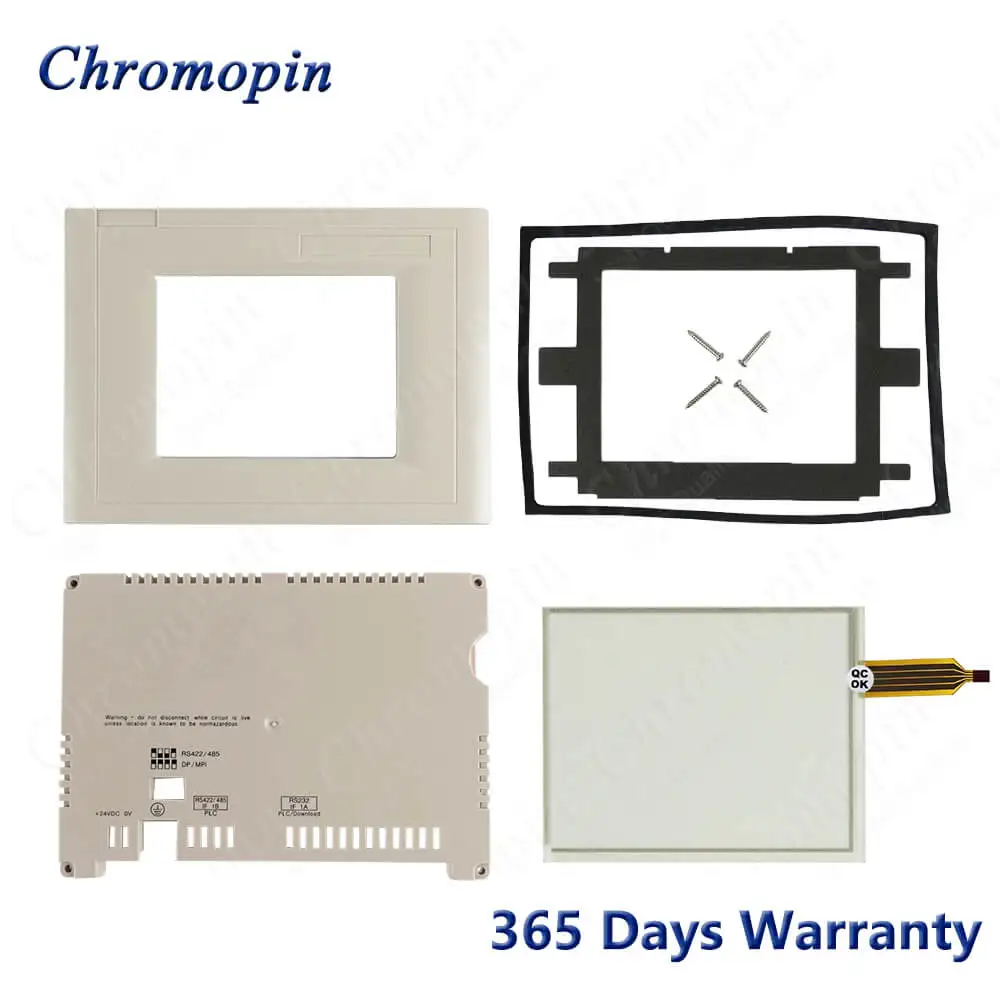 Plastic Cover Housing Shell Case for 6AV6545-0BB15-2AX0 6AV6 545-0BB15-2AX0 TP170B Front and Back Covers Cases + Touch Screen