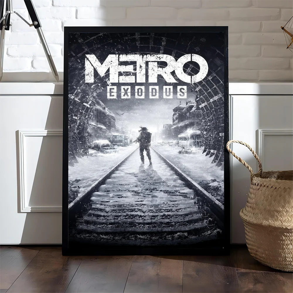 Metro 2033 Classic Vintage Posters Vintage Room Home Bar Cafe Decor Nordic Home Decor