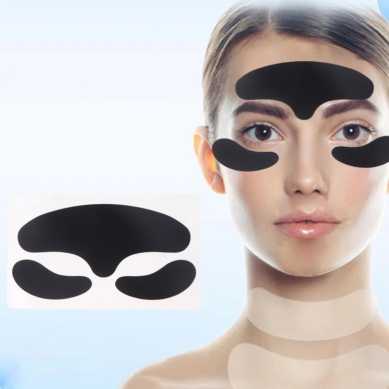 New Reusable Eye Pads Forehead Stickers Silicone Stripe Lash Lift Eyelash Extension Hydrogel Patches Under Eye Gel Patch Makeup