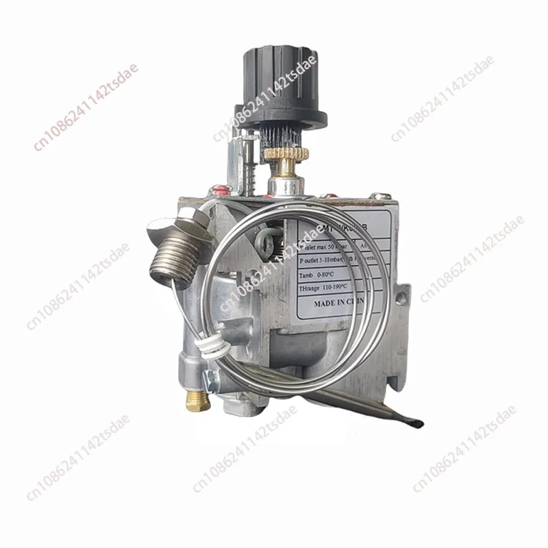 Gas Thermostat Control Valve 100-340℃, Modulating & On/Off Temperature Regulating Valve