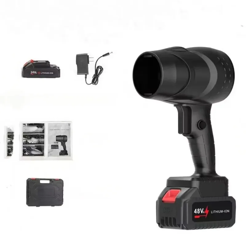The portable high-speed powerful rechargeable turboblower with dust blowing function is a handheld blower 34000