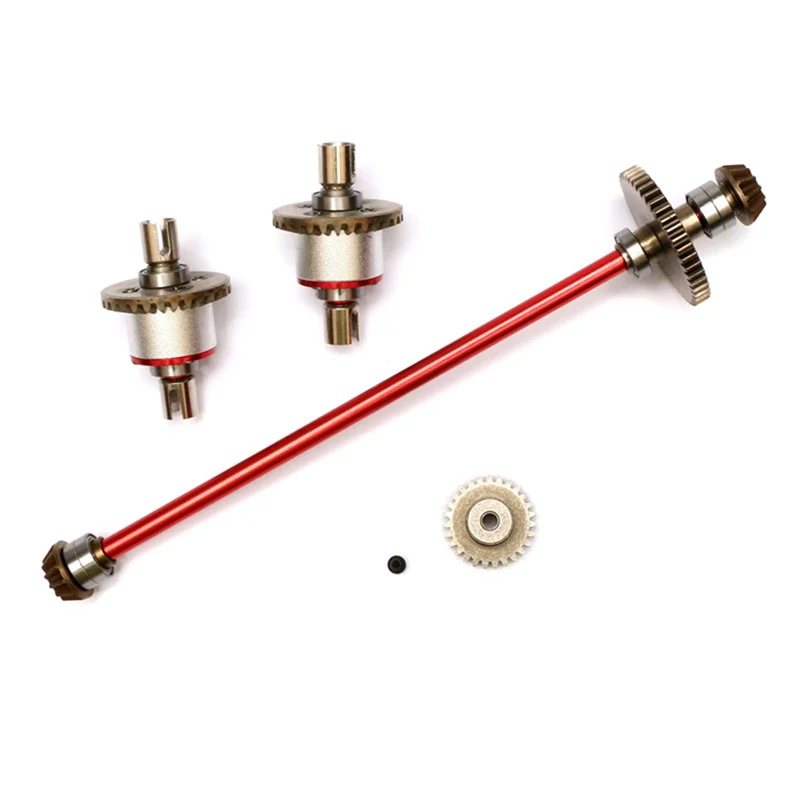 

A45F-Applicable For 144001 144002 144010 1/14 RC Car Upgrade Spare Parts Steel Reducer Drive Shaft Differential