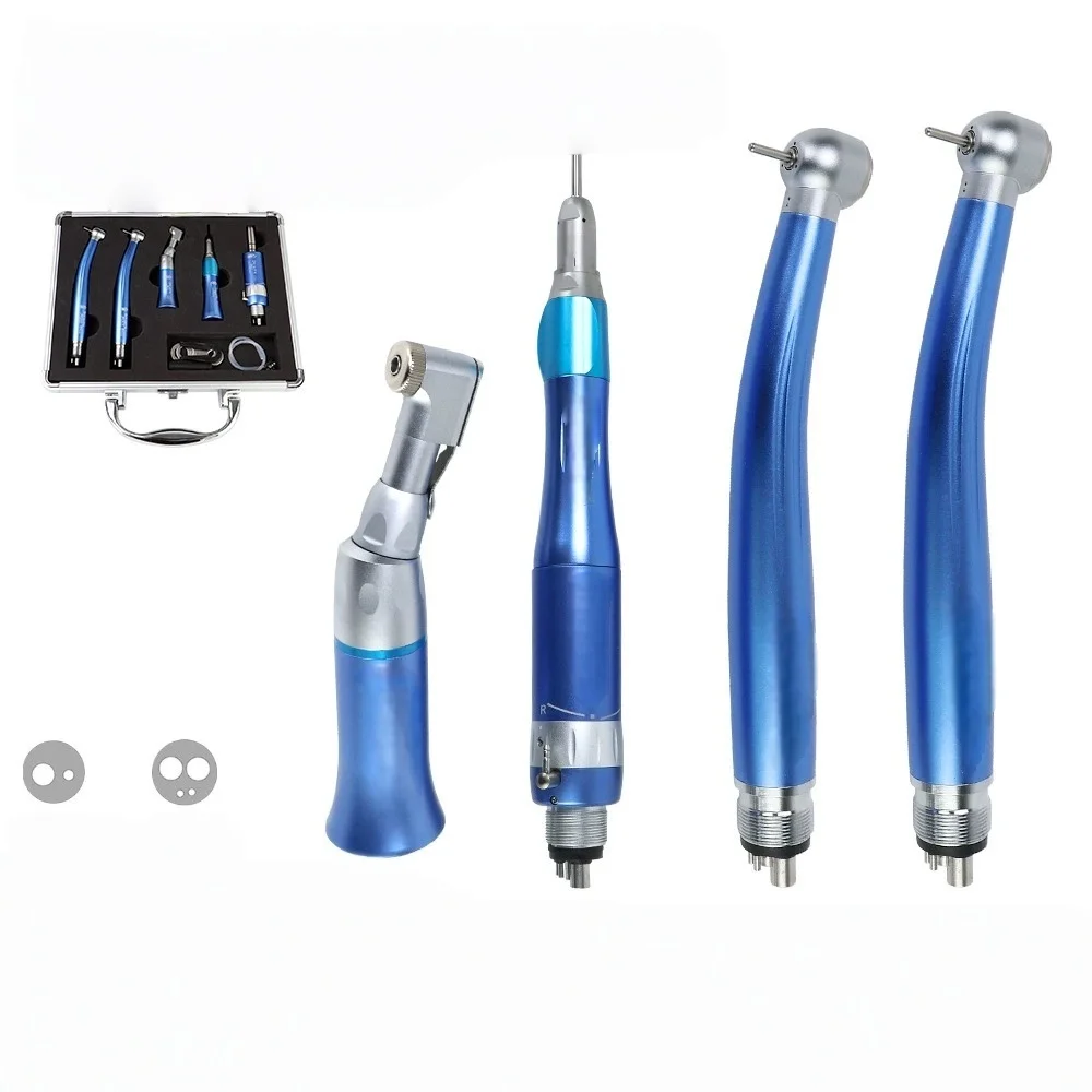 Dental Equipment 2 High and 1 Low Mobile Phone Set Single Point Water Spray High and Low Speed Mobile Phone