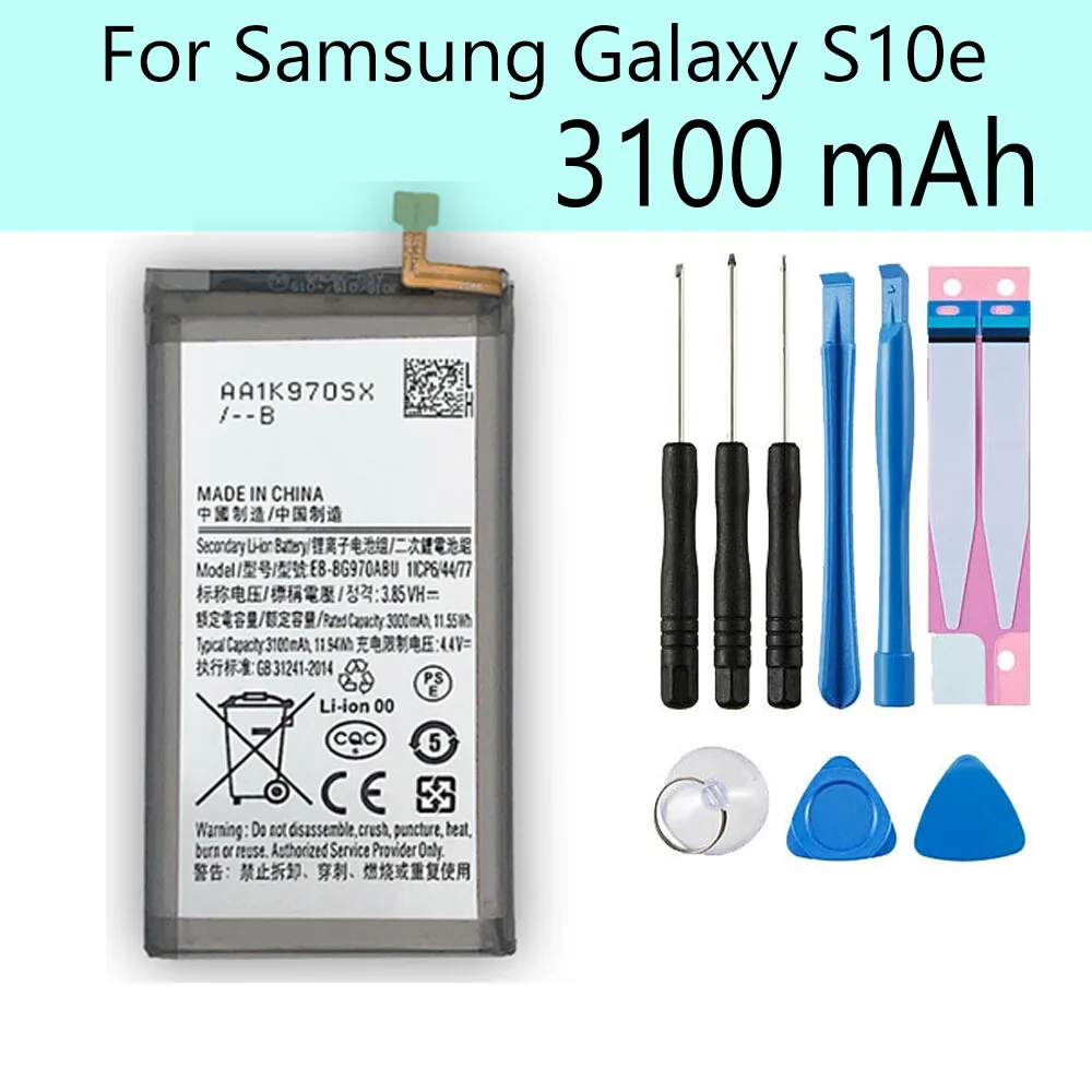 For Samsung Galaxy S10e Replacement Battery EB-BG970ABU 3100 mAh
