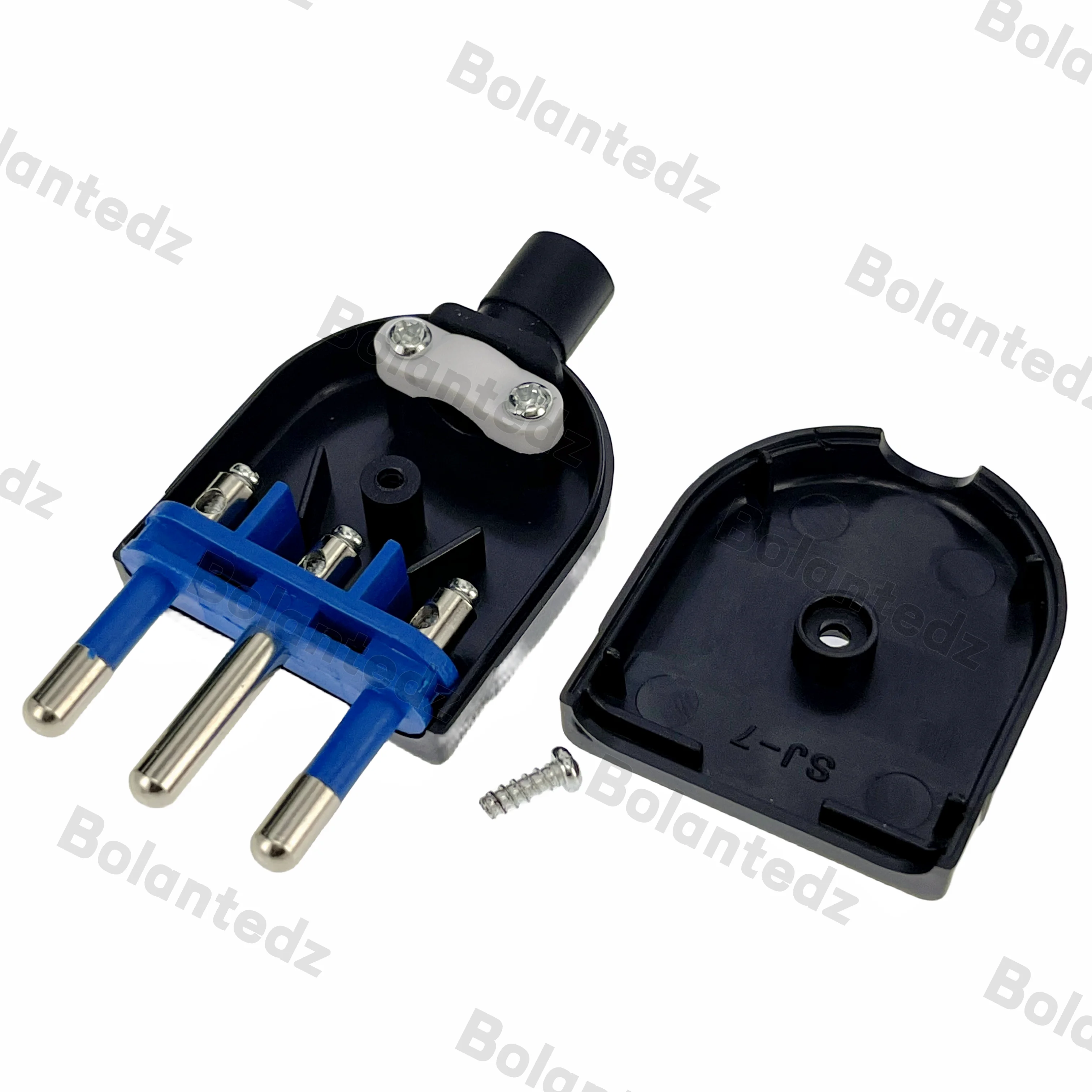 3 دبابيس الأسلاك الجمعية المكونات الإيطالية قابس طاقة 10A/16A 250 التيار المتناوب القياسية محول الطاقة انفصال المكونات الذكور لأوروغواي تشيلي