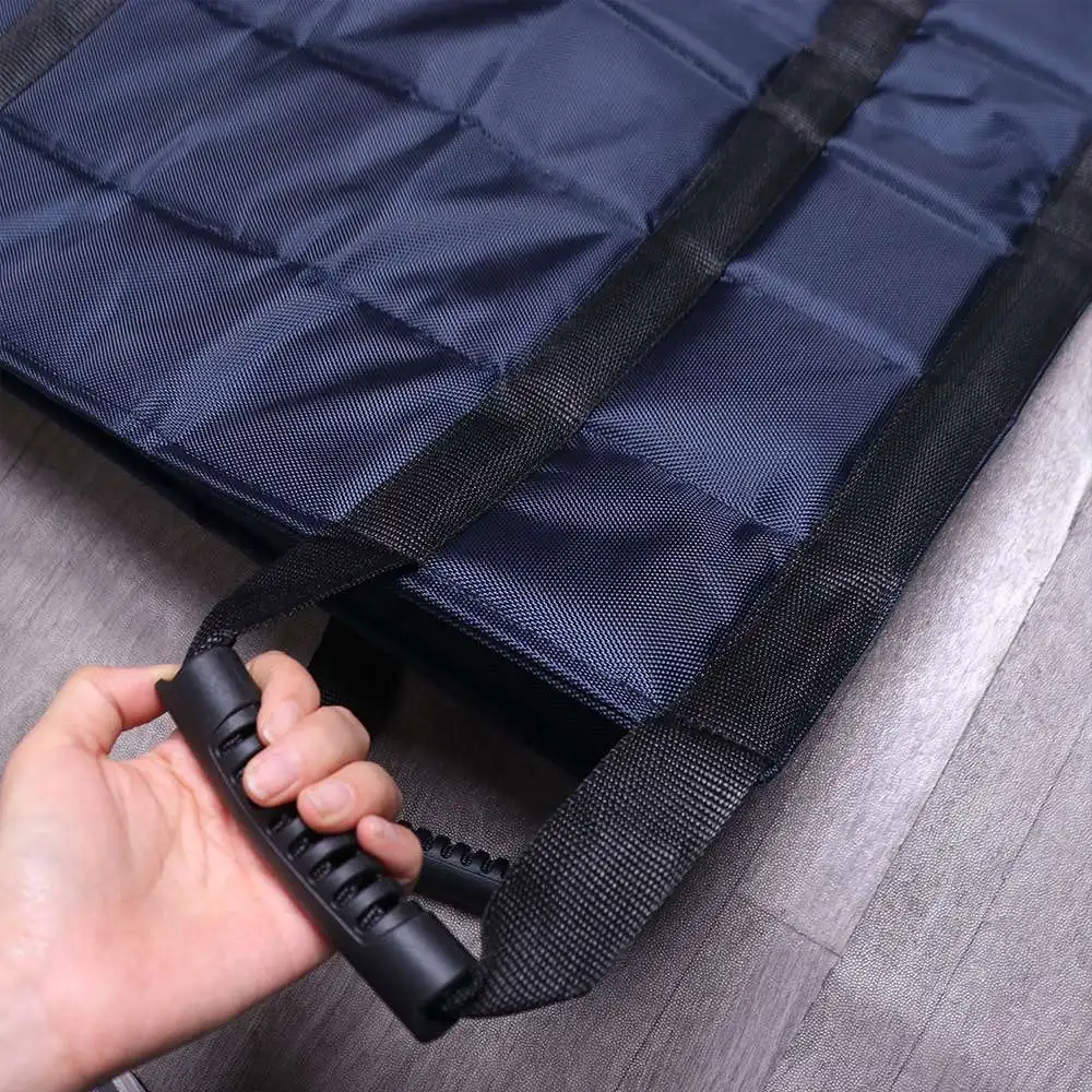 

Коврик Портативный коврик для переноса пациента Складной с 6-ручками Простыня для позиционирования Дышащий большой подъемный слинг для пожилых людей Поддержка тела