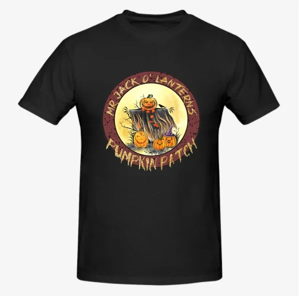 Halloween Pumpkin Scarecrow T-shirt - Holiday must have