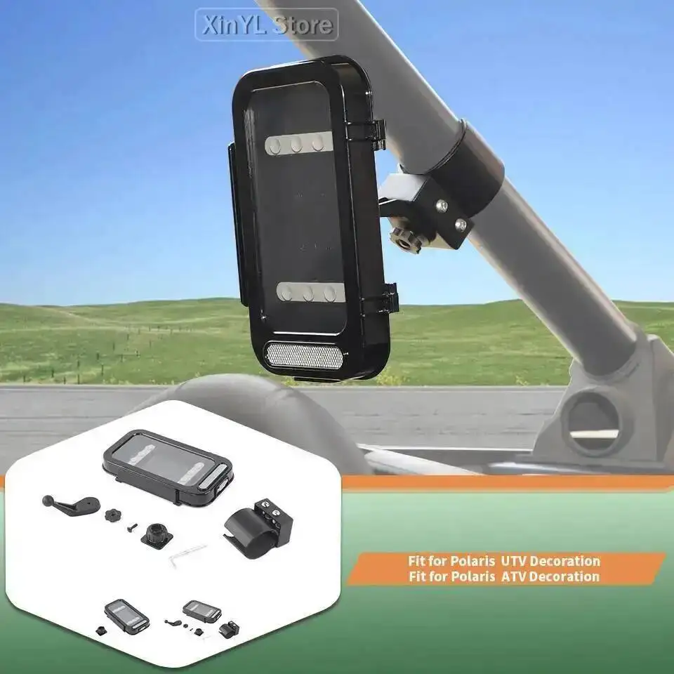 UTV-Mounted Aluminum Alloy Action Camera Mount  for Polaris RZR PRO XP Ultimate UTV/ATV 4x4 2021 Up Automotive