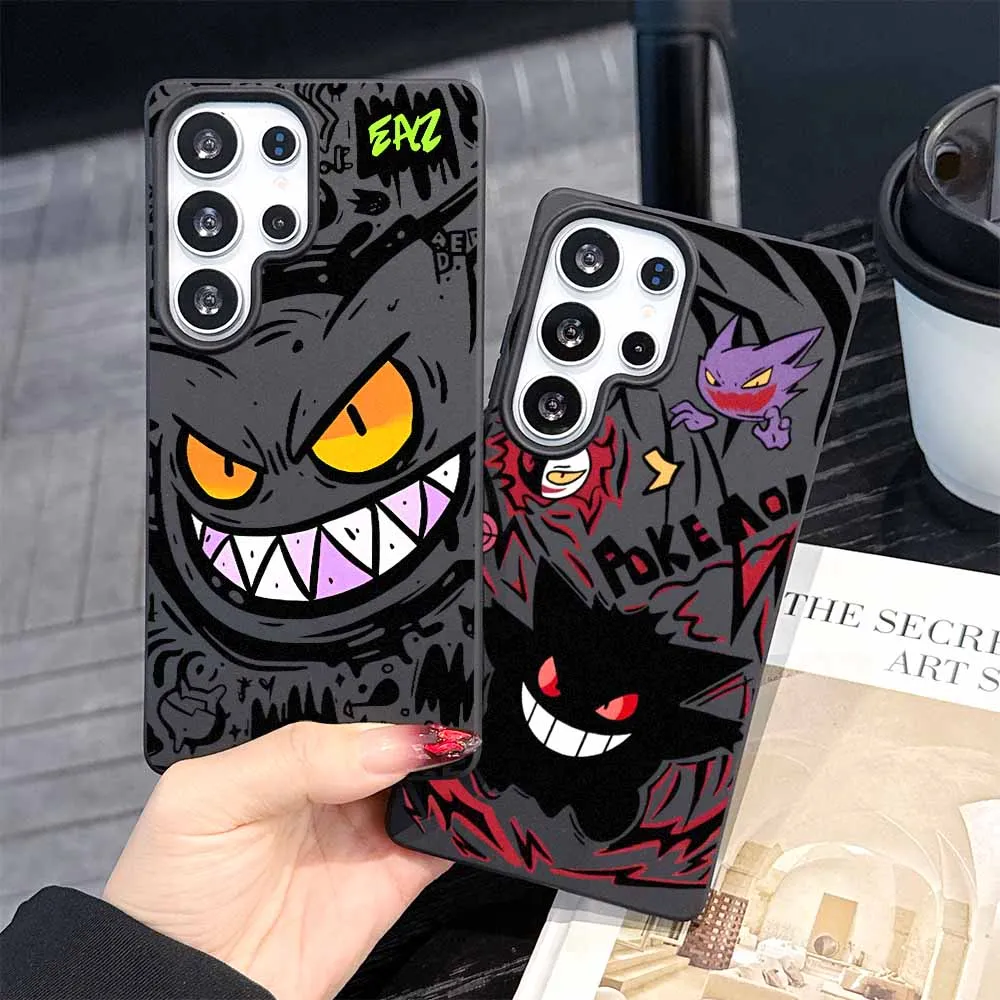 

Gengar Cute Anime For Samsung S25 Edge S24 S23 S22 S21 S20 S10E S10 FE Note 20 10 Ultra Plus Pro Lite Phone Case