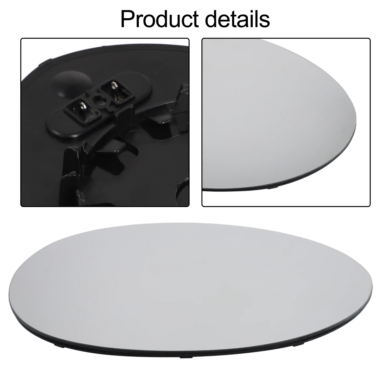 

Broken Damaged Right Side Countryman White ABS Glass Easy Installation For Mini For Clubman F Clubman Features