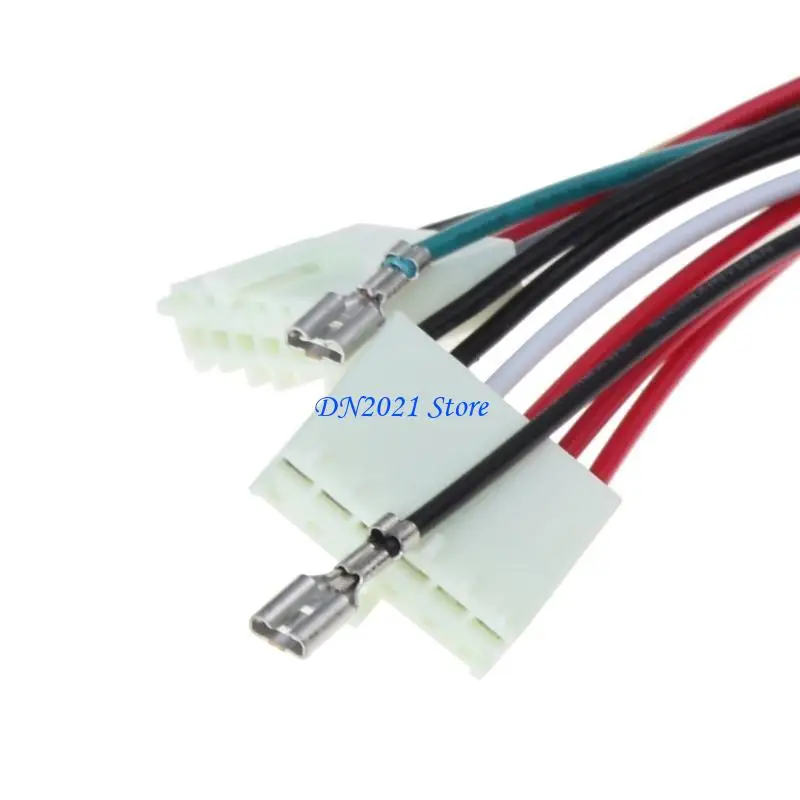 F3KE Old Computer PSU Cord For 286 386 486 586 20Pin ATX to 2x Port 6Pin AT PSU Converter Power Cable Cord