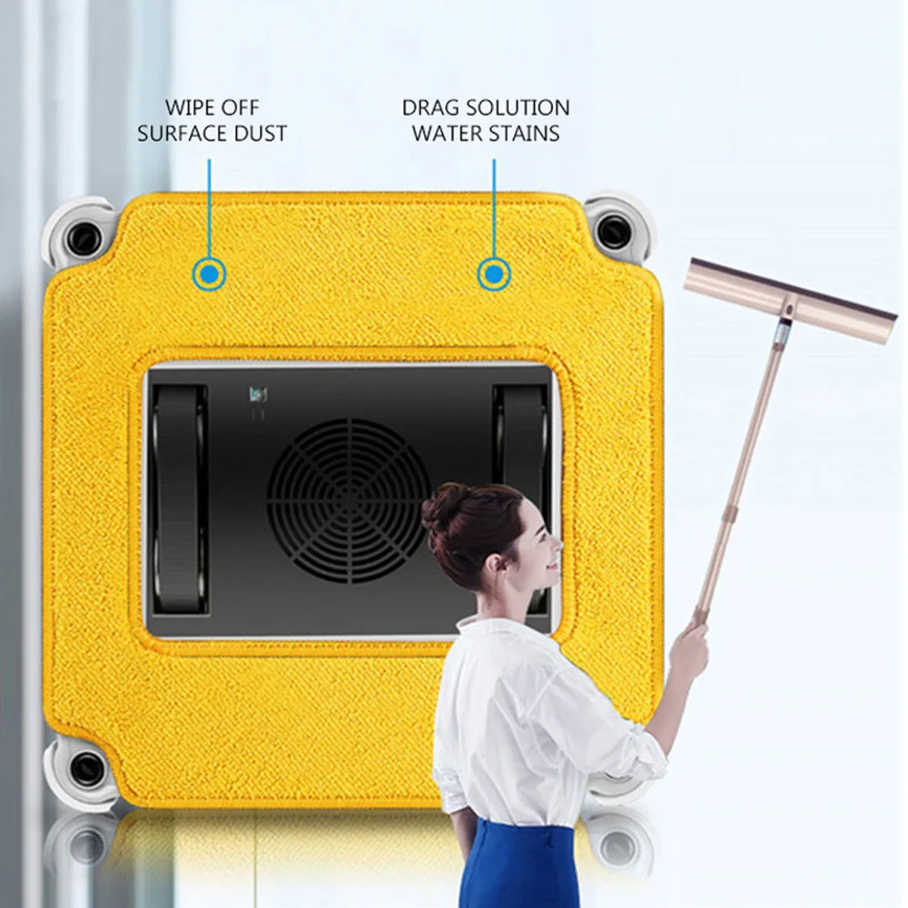 Commercial Window Glass Cleaning Machine  Household Robot Cleaner Automatic Glass Cleaning Machine Intelligent Glass Cleaner