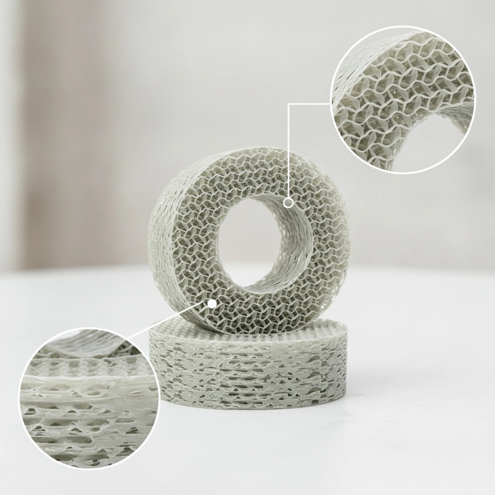 3D Printing Rock - Insert Ban Sarang Lebah Cetak 3D