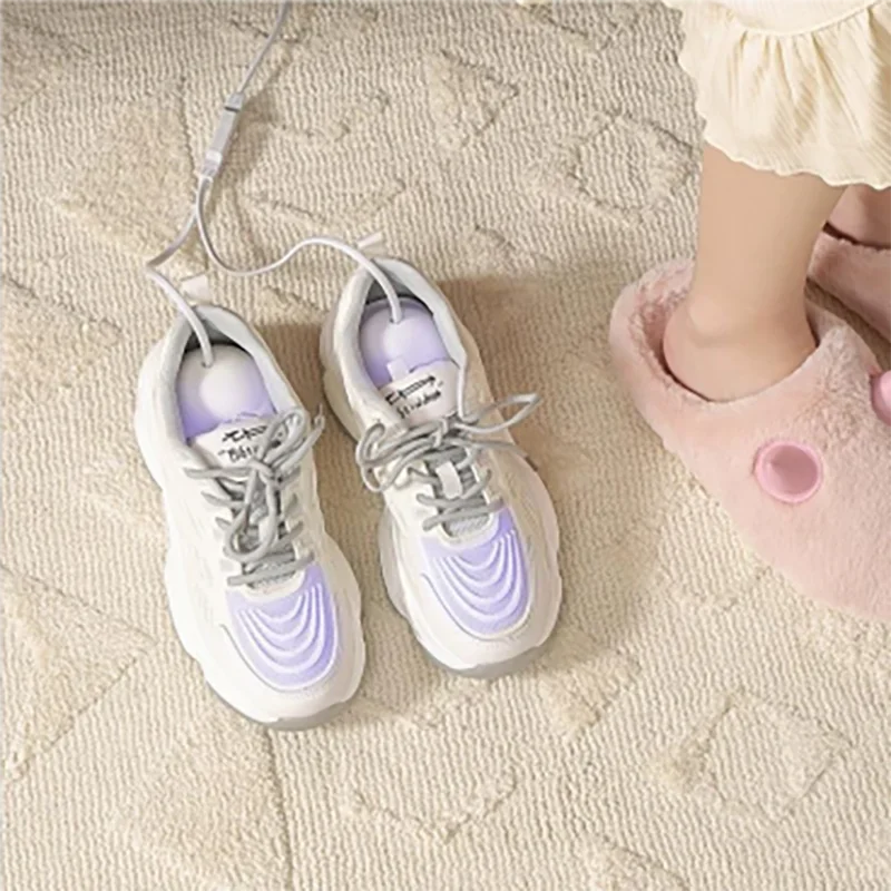 Portable Shoe Dryer Multi-Functional Dehumidification, Deodorization, Foot Warming, Suitable For Adults And Children