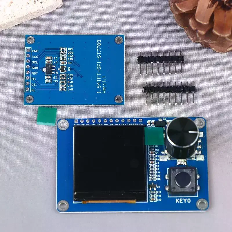 

1.54 Inch TFT LCD Display Module With EC11 Rotary Encoder Button, IIC/I2C SPI Interface 240x240 For Arduino ESP32 ESP8266 DIY