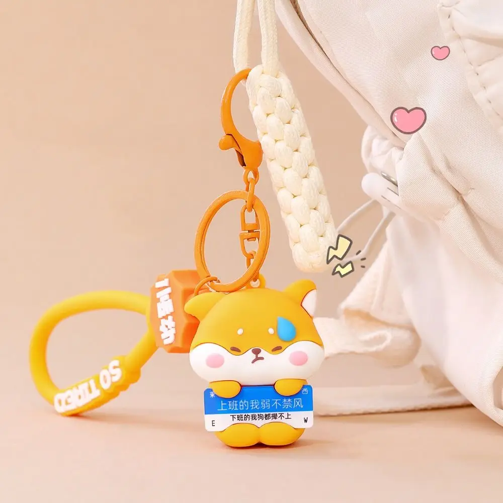 

Kawaii PVC Capybara Key Chain Bag Charm Jewelry Cartoon Panda Keychain Cartoon Trinket Capybara Cute Pendant Couple