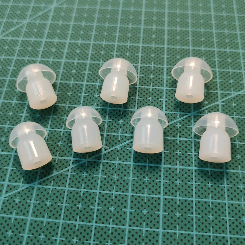 1000pcs Silicone In-Ear Earbuds Mushroom Eartip Ear Bud For Radio Earpiece Headset  Wholesale price