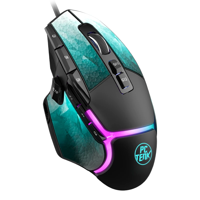 

Suitable For G502X Wired Game Mechanical Mouse LOL League of Heroes RGB Colorful Chicken eating Game Mouse