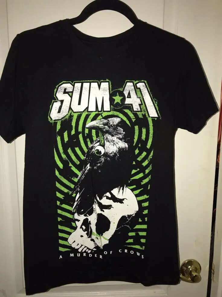 Rare Sum 41 Album Black Cotton All Size T-Shirt Gift For Friend TT356