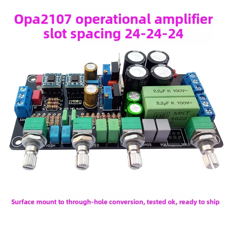 LME49720 Operational Amplifier HIFI Tone Board Amplifier Upgrade Preamp Board For Audio Tuning