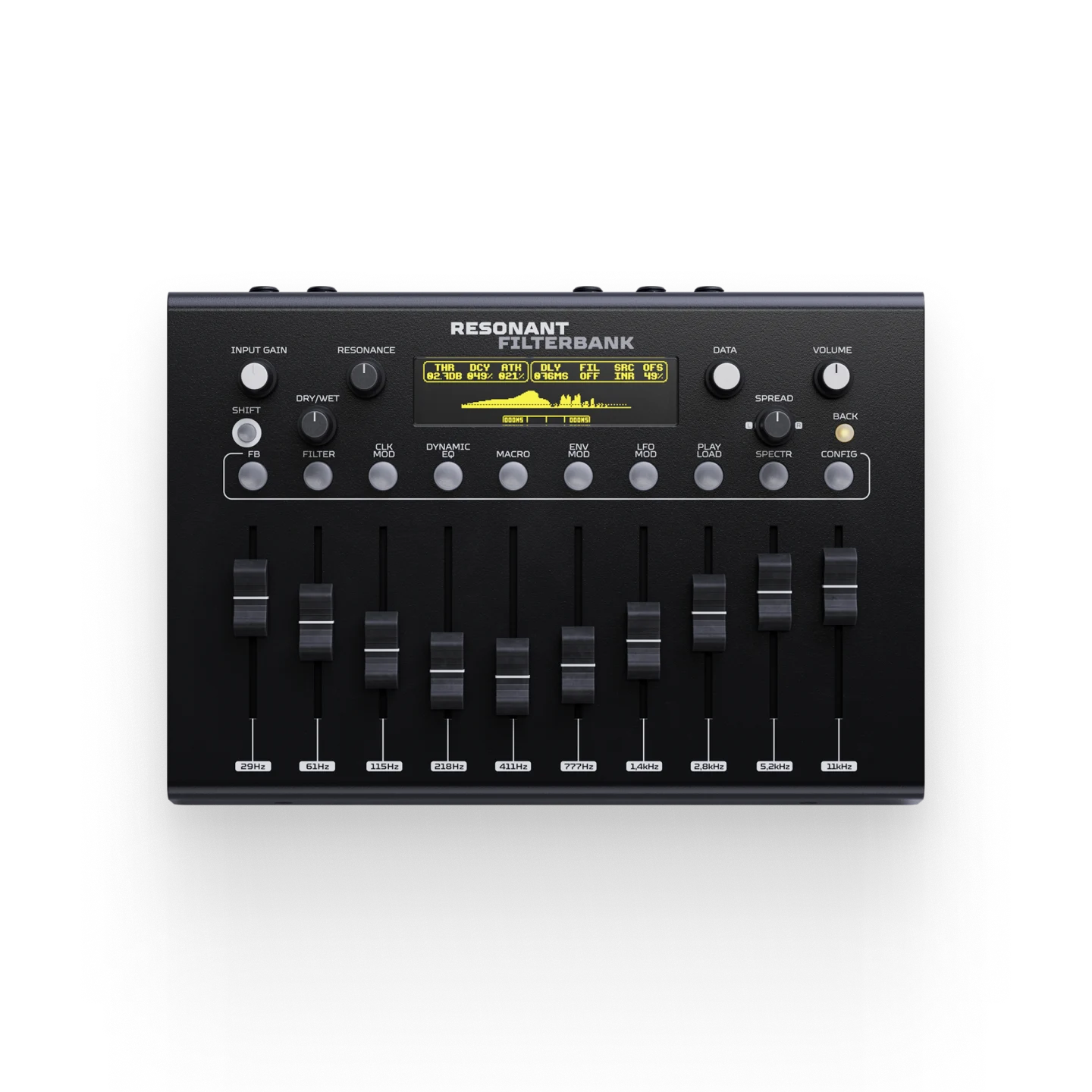 Erica Synths Resonant Filterbank, Spectral Compression, Bandpass Filtering